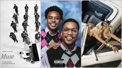 New Music Friday, October 23: John Legend Hands Pharrell the Keys, Anderson .Paak and Cordae Ship Under a Lawsuit, and Yung Miami Calls Home