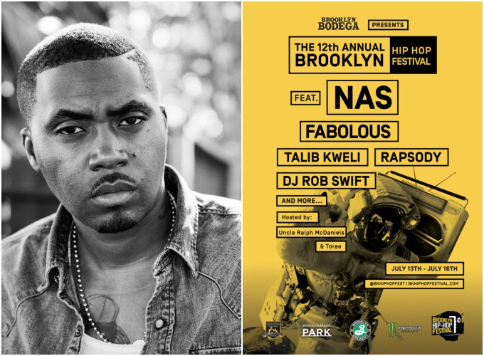 Nas set to headline 2016 Brooklyn Hip-Hop Festival